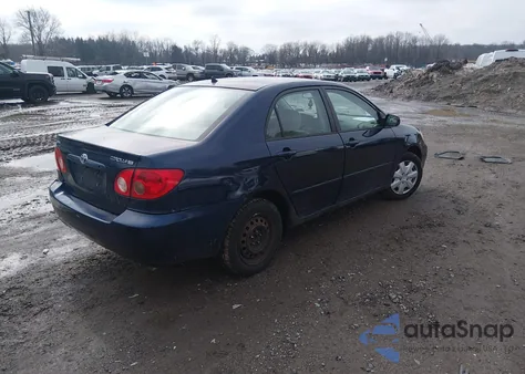 2008 Toyota Corolla Ce из США, поврежденный, VIN 2T1BR32E98C888838